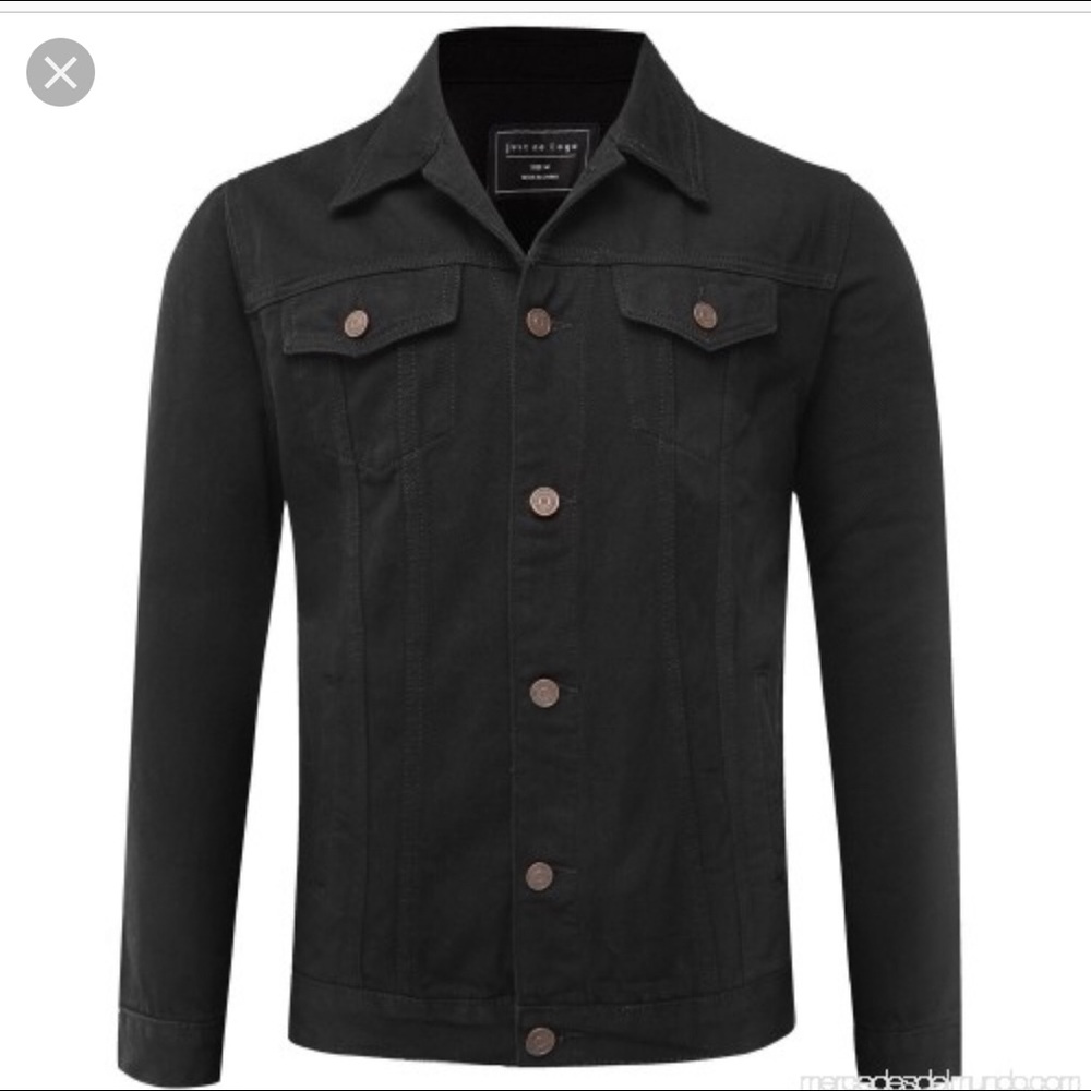 Black Denim Jacket NWOT